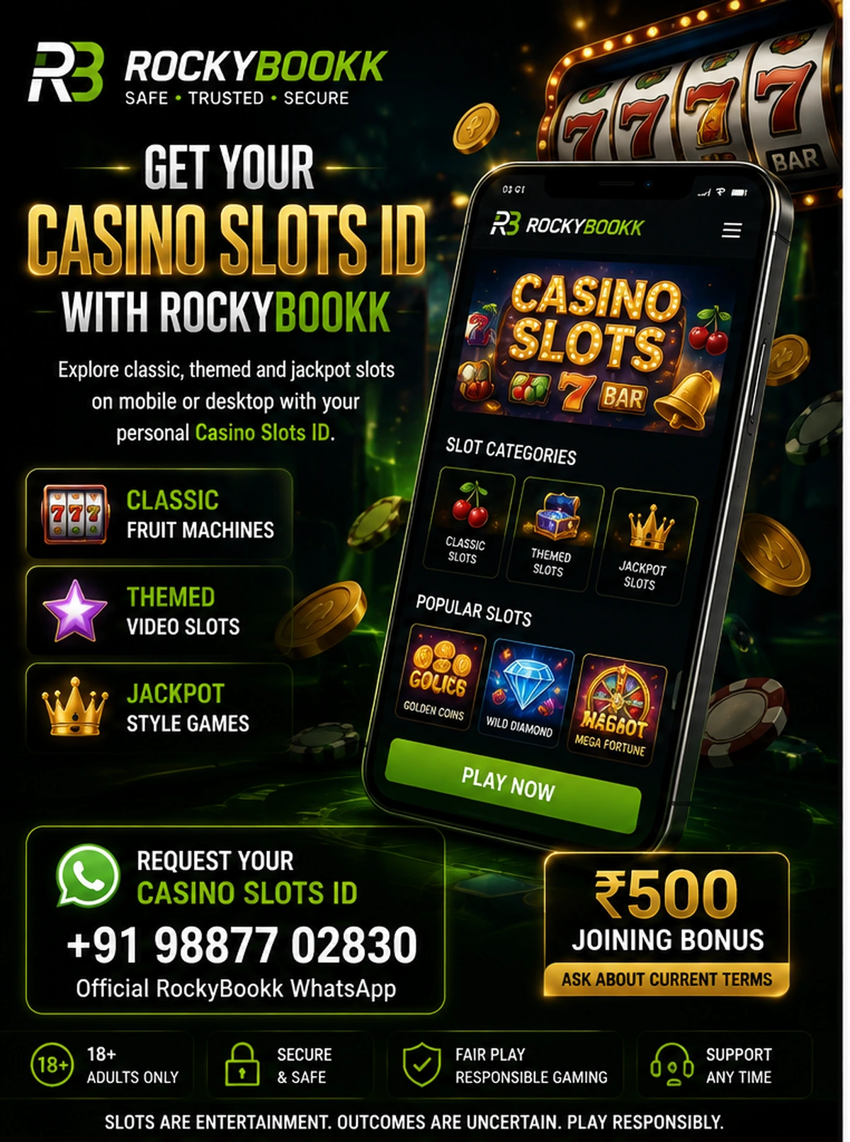Casino Slots ID with RockyBookk